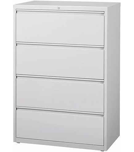 Amazon.com: Hirsh 42 inch Wide 5 Drawer Metal Lateral File Cabinet
